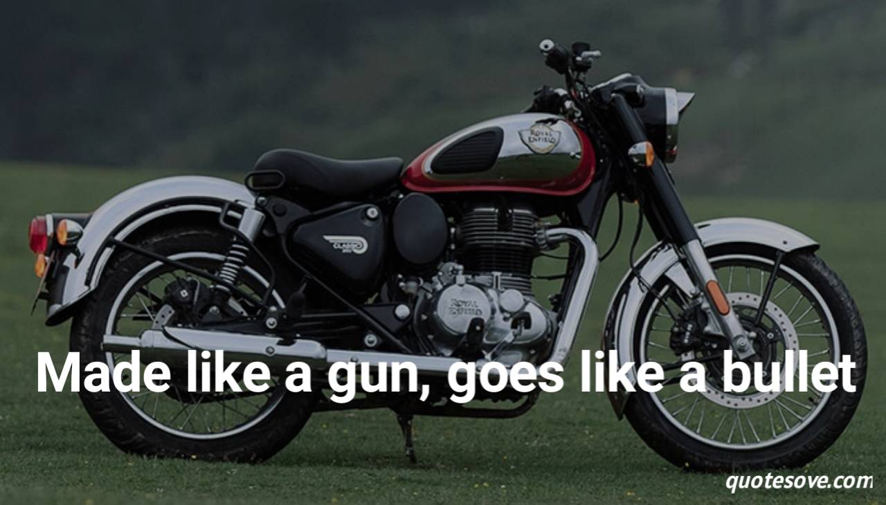 101+ Best Royal Enfield Quotes, & Instagram Captions » celebrity-biography